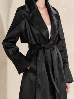 Banana Republic MAJA SATIN TRENCH